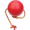GIMBORN ITALIA Palla Tuggo Con Corda In Cotone 25.4 Cm - Gioco Per Cani