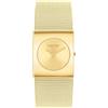 Calvin Klein Orologio Analogico al Quarzo da Donna Collezione CK PULSE con Cinturino in Maglia Metallica in Acciaio Inossidabile di Colore Dorato - 25100062
