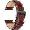 CORROPELLE Cinturini Orologio in Pelle a Sgancio Rapido 18mm 19mm 20mm 21mm 22mm, Elegante Cinturino Vera Pelle Alta qualità Cinturini Ricambio per Uomo Donna, Orologio e Smartwatch