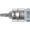 Wera -05003380001-8740 A Hex-Plus 5/64 x 28 mm - Zyklop bicchiere a punta con traino da 1/4