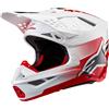 ALPINESTARS Casco Cross ALPINESTARS SUPERTECH S-M10 UNITE ECE2206 - (Red/White Glossy)