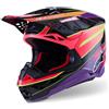 ALPINESTARS Casco Cross ALPINESTARS SUPERTECH S-M10 ERA ECE2206 - (Pink/Violet/Yellow Fluo)