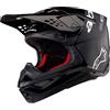 ALPINESTARS Casco Cross ALPINESTARS SUPERTECH S-M10 FLOOD ECE2206 - (Black/Dark Gray Matt Glossy)