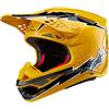 ALPINESTARS Casco Cross ALPINESTARS SUPERTECH S-M10 AMPRESS ECE2206 - (Black/Yellow Glossy)