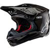 ALPINESTARS Casco Cross ALPINESTARS SUPERTECH S-M10 SOLID ECE2206 - (Carbon/Black Glossy)
