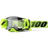 100% Maschera Moto Cross Enduro 100% ARMEGA FORECAST Nero Giallo