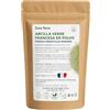 Genérico French Green Clay Powder for Face Mask, Hair & Body - Detox & Purify - 100% naturale, 250 gr - Eccellente per viso e capelli mask, spot treatment, body wrap, detox bath, foot soak and fai da te.