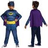 Disguise 158719M-15L-6 Batwheels BATMAN BW FANCY INTL M 3T-4T Dress Costume, Bambina, Multi, 3-4 anni