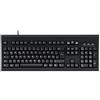 Perixx PERIBOARD-106 Tastiera USB Nero - Tastiere (Standard, con cavo, USB, Nero)