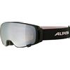 ALPINA Unisex - Adulti, DOUBLE JACK MAG Q-LITE Occhiali da sci, black-rose, One Size