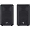 Yamaha DBR10 Coppia Diffusore attivo da 10" e 700w di picco e SPL 131db, Nero