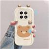 hdqICase Custodia Cartone Animato 3D Compatibile con Realme 12 5G/Realme 12X 5G Cover Silicone Antiurto Alla Moda