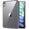 ESR Cover per iPad Mini 7a/6a Generazione (2024/2021), Sottile e Leggera, Protezione da Urti e Cadute, Resistente All'ingiallimento, Retro Rigido, Supporta Pencil Pro/USB-C, Nero Trasparente