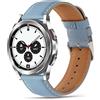 Tasikar 22mm Cinturini Compatibile con Huawei GT 2 GT 3 46mm, Design in Vera Pelle per Samsung Galaxy Watch 46mm/3 45mm/Gear S3 Frontier