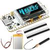 RUIZHI ESP32 V3 LoRa Board per Meshtastic, LoRa ESP32 V3 Moduli con 868MHz Antenne e 3000mAh Batteria con 0,96″ OLED Display Integrata WiFi Bluetooth 1262 Chip Compatibilità con Meshtastic IoT Arduino
