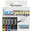 Mondo Stampa Kit 5 Cartucce d'Inchiostro Compatibili con HP 364XL 364 XL (2 Nero, 3 Colori), per Deskjet 3520, Officejet 4620, Photosmart 5520, 6520, 7520, C5380 e Altre. Resa 800 Pagine.