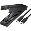 SABRENT NVMe Gehäuse USB 3.2 Type-C für M.2 SSDs 2230/2242/2260/2280, nur NVMe (Keine SATA), 10Gbps Gen 2, werkzeuglos, Aluminium-Kühlkörper, Type-A Adapter, Plug & Play (EC-PNVO)