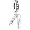 Vegaine Diplomi di Laurea 2026 Charms per Braccialetti Graduation Charm Gioielli Regali per Donne
