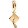 Vegaine Laurea D'oro Charms per Braccialetti Graduation Charm Gioielli Regali per Donne
