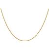 CARISSIMA Collana da Donna in Oro Giallo 9 ct, Catena Rope Vuota 40, Lunghezza 61 cm