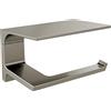 Delta Brilliance 79956 - Porta fazzoletti girevole da 17,8 cm con mensola, in acciaio INOX