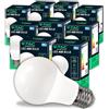 V-TAC 10x Lampadine LED E27 da 8,5W - [ ALTISSIMA EFFICIENZA ] - A60 - (Equivalenti a 60W) - Lampadine di Nuova Generazione a Risparmio Energetico - 806 Lumen - Luce Bianca Fredda 6500K