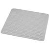 Ridder Playa 683030, tappetino per vasca da bagno, 38 x 80 cm, colore blu neon, 100% gomma sintetica., Grigio, 54x54 cm