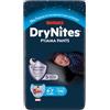 Huggies Drynites Mutandine Assorbenti per La Notte da Bambino, 4-7 anni, 17-30kg, 30 Pezzi