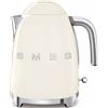 Smeg Bollitore elettrico Panna Estetica 50's Style