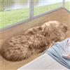 ORINOVA Tappeto Peloso Beige 60x120 cm Camera da Letto Rug Scendiletto Tappeti Morbido Lavabile in Lavatrice Moderno Salotto