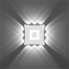 KAWELL 18W Moderno Applique da Parete LED Lampada da Muro Interno Esterno