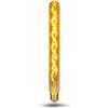 HUSTUNG Lampadina LED E27,Lampadina Vintage E27 Dimmerabile 4W T32 Lunghezza 30cm Edison Lampadine LED Luce Calda 2700K - Ambra, Pacco da 1