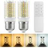 Bigzom Lampadine LED E27 Dimmerabili con Telecomando, 7W (Sostituisce 60-70W) 900 Lumen, Regolabile Luminosità e Temperatura Colore (2700K-6500K), LED Pannocchia, 2 Pezzi