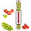 BINX Affettatrice per pomodoro ciliegia Uva Affettatrice Frutta Cutter Uva Carne Mezza Taglio Accessori Da Cucina Frutta Verdura Strumenti di Frutta Decorazione Torta.
