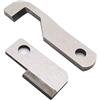 ckpsms Kunpeng - Coltello superiore + inferiore per Husqvarna Viking 905, 910, 936# 411000035 + 411000034 1SET