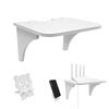 xtemtoamz Porta Router da Parete,Mensola Modem,Posizionamento Del Router,Del Set-Top Box E Del Proiettore,Adatto per L'uso In Uffici,Soggiorni E Camere da Letto,1 Pezzi+Supporto per Cellulare