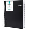 WallDeca Agenda Settimanale 2026, Planner 2026 e Agenda Docente, Diario Scuola Superiori e Weekly Planner, elegante Agenda 26 con vista mensile e pagine per note (20 x 15 cm, Tedesco)