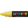 Uni Posca Marcatore a tempera POSCA Uni-Ball punta a scalpello 8 mm giallo M PC8K G