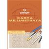 Canson Blocco da disegno CANSON carta millimetrata bianco/arancio 80 g/m² 10 fogli A3 - C200005824