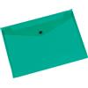 Q-Connect Portadocumenti con bottone Q-Connect A4 ppl verde KF03597