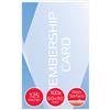 GBC Pouches per plastificatrici a caldo GBC 2x125µm finitura lucida formato businnes card 6x9 cm - Conf. 100 pezzi - 3743157