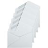 Blasetti Biglietti augurali con busta Blasetti - bianco in conf. 100 pz - 90x140 mm 533