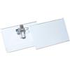 Durable Portanomi DURABLE EUROBADGE con combi clip pvc trasparente inserto 54x90mm conf. 50 - 814519