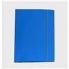 cartotecnica del garda Cartella a tre lembi con elastico Cartotecnica del Garda 25x34 cm 0,8 mm colore azzurro - CG0032LBXXXAE06