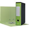 Esselte Registratore protocollo Esselte Essentials G75 23x33 cm dorso 8 cm verde chiaro - 390775600