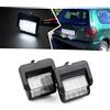 njssjd 2 Pz LED Luce Targa Targa Lampada Per V'W P-olo 6N 1994 1995 1996 1997 1998 1999 Xenon Bianco Led Tag Lampade Canbus Error Free