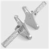 WOOGA Moto Più grande Poggiapiedi Pedane Pedale passeggero posteriore Poggiapiedi per Ho&nda Super Cub C125 C-125 C 125 208-2025 (JA48/JA58/JA71) (Argento)