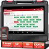 LAUNCH X431 V+ PRO 5.0, dispositivo diagnostico OBD2, codifica ECU professionale, vassoio diagnostico multibrand con dispositivo diagnostico auto con 50+ reset Service,2 anni di aggiornamento migliore