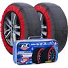 KNK Boutique K&K Auto Accessories - Calze da neve per pneumatici, serie Pro per la massima aderenza, alternativa per catene da neve, per auto, SUV, camion (S)