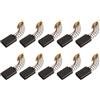 QUARKZMAN 10Pz Spazzole di Ricambio per Utensili Elettrici CB-303 Carbonio Spazzola 16x11x5mm Spazzole per Motore in Carbonio Elettro Attrezzo per Elettrico Martello Trapano Motore